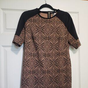 Black and brown Julian Taylor New York dress Size 8
